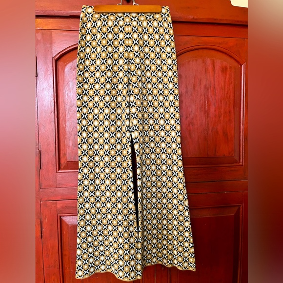 Anthropologie - Maeve brand - beautiful 2 piece pantsuit - retro vibes - Sz S-M - Picture 3 of 15